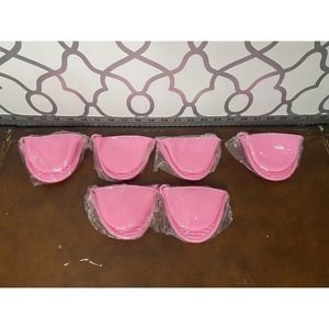 Pink Silicone Pinch Oven Mitt 6pk